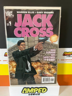 Jack Cross  issues # 1 - 3   2005  DC Comics 