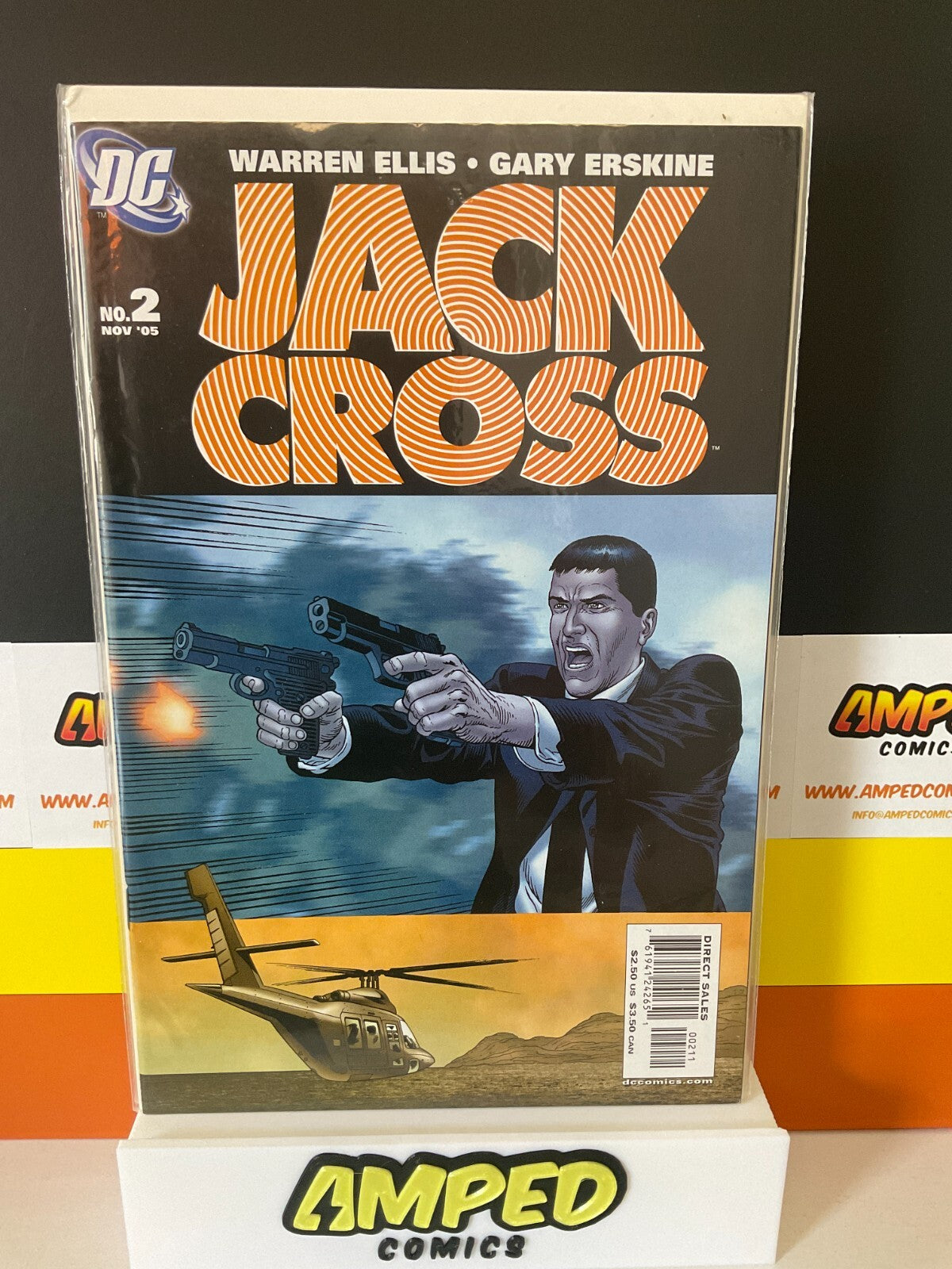 Jack Cross  issues # 1 - 3   2005  DC Comics 