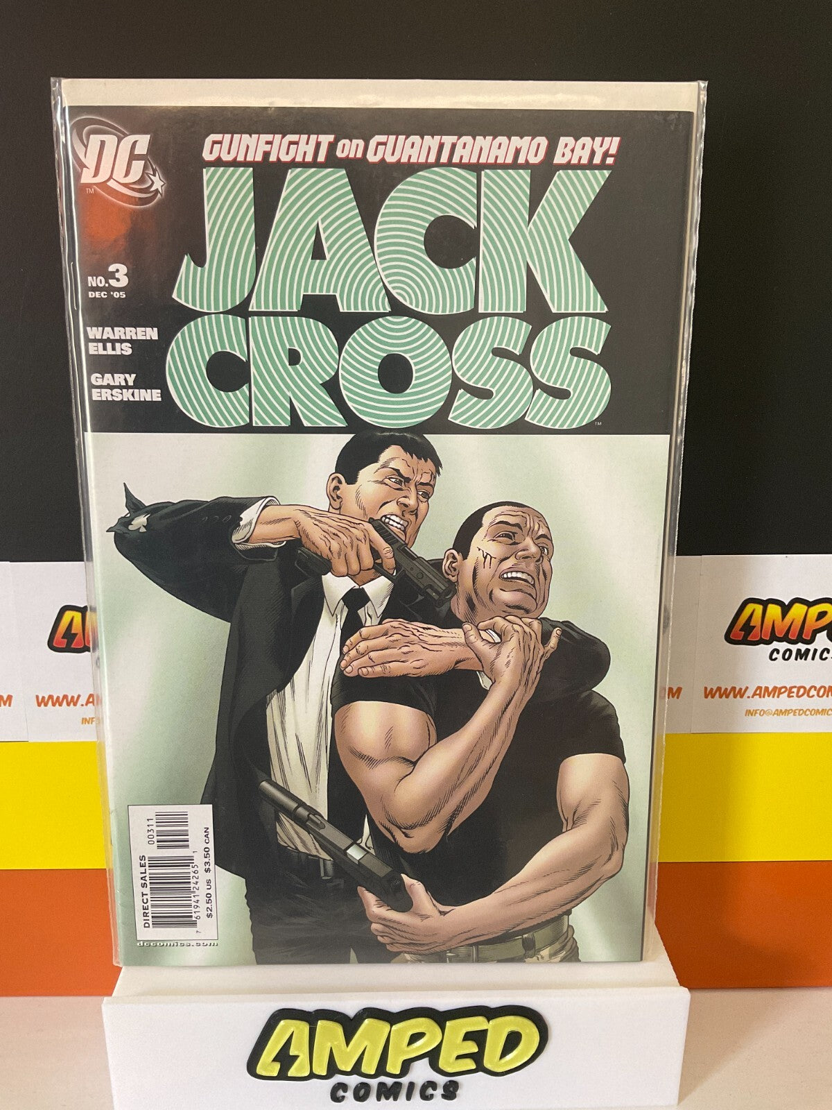 Jack Cross  issues # 1 - 3   2005  DC Comics 