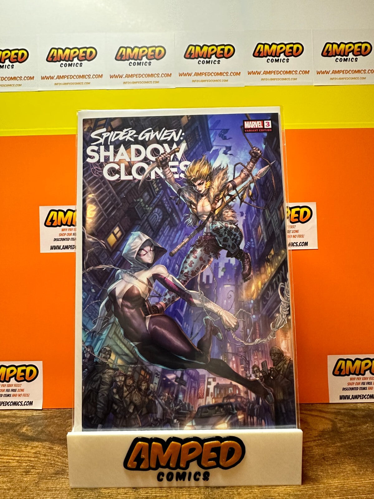 Spider-Gwen Shadow Clones #3 Alan Quah Trade Variant The Syndicate Exclusive