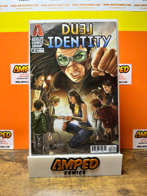 Duel Identity # 3 Main Cover Edition (Absolute Comics Group) Signed with COA