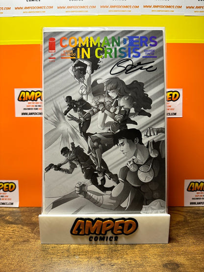 COMMANDERS IN CRISIS #9 PRIDE MONTH VARIANT 2021 Signed WITH COA