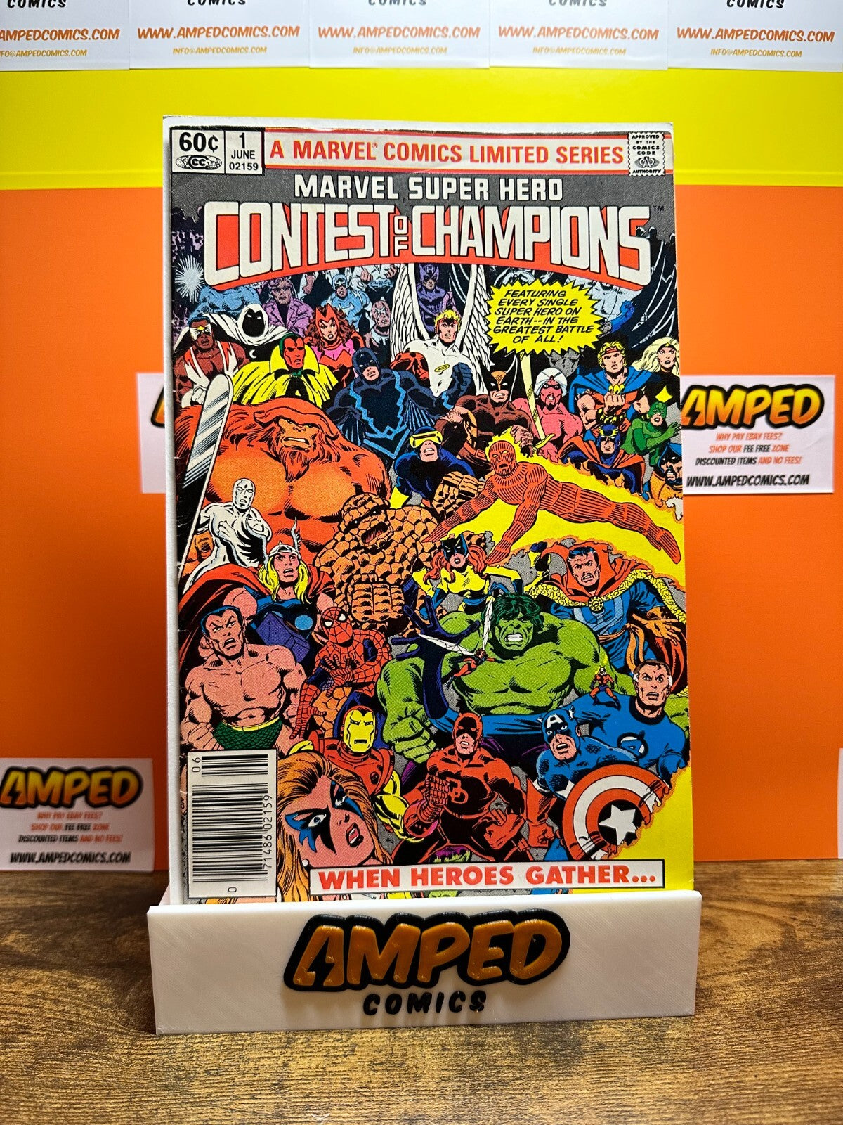 MARVEL SUPER-HERO CONTEST OF CHAMPIONS #1 **KEY** SIX FIRST APPEARANCES!! (1982)