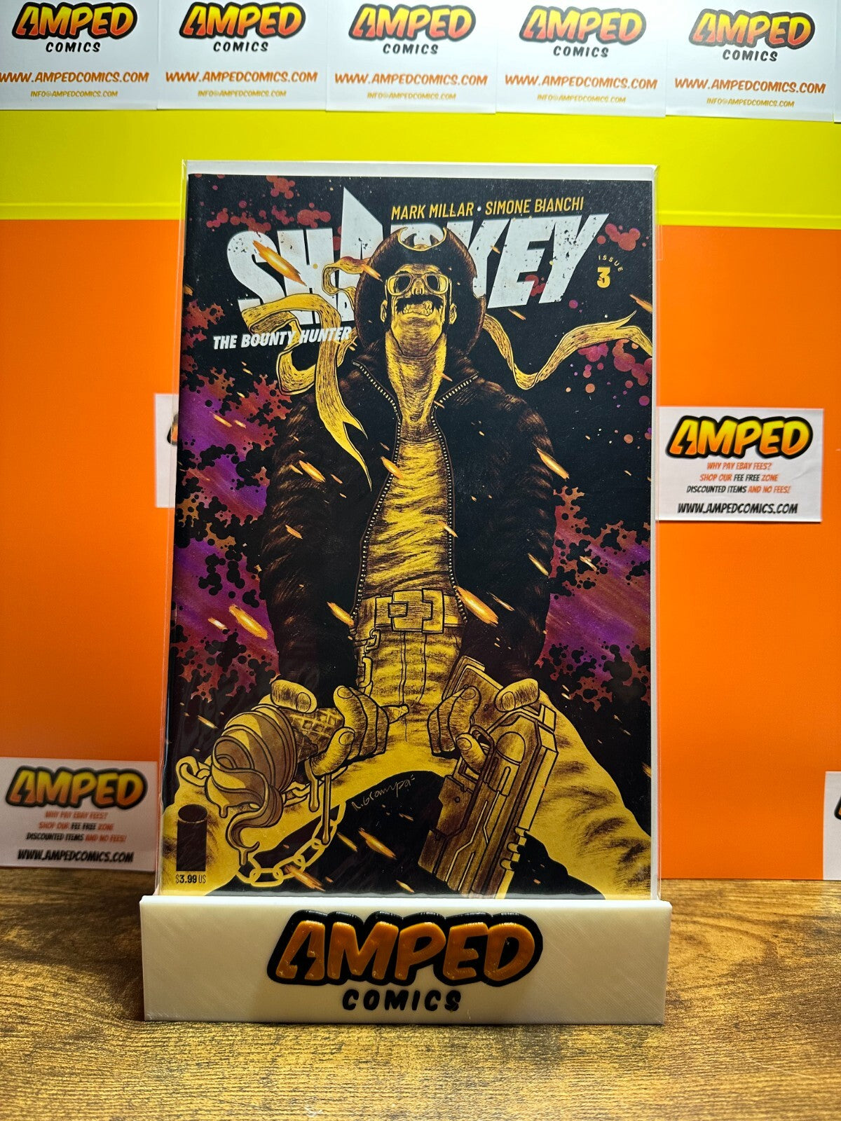 Sharkey the Bounty Hunter #1-6 SKETCH COVERS INC 2 #3's Image (2019) LOT OF 7
