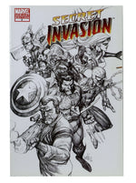 Secret Invasion #8 Sketch Variant Edition Leinil Francis Yu Marvel Comics 2009