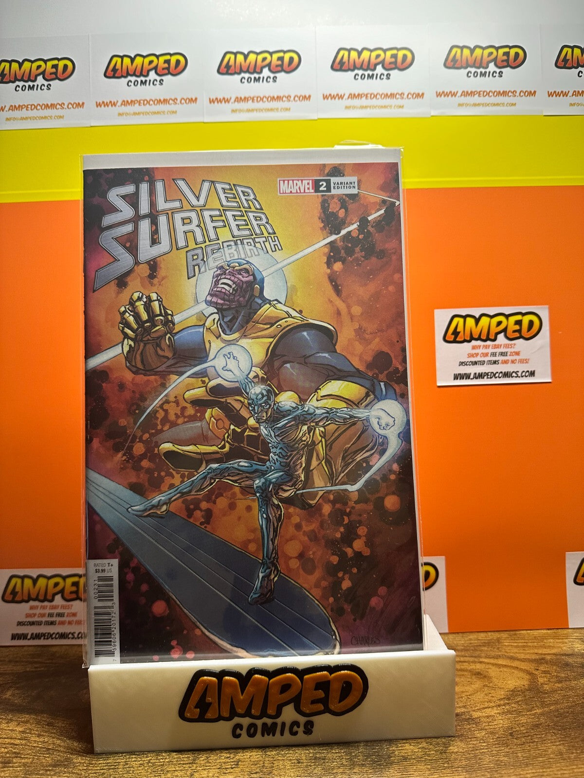 Silver Surfer Rebirth #2 CHARLES VARIANT MARVEL COMICS (2022)