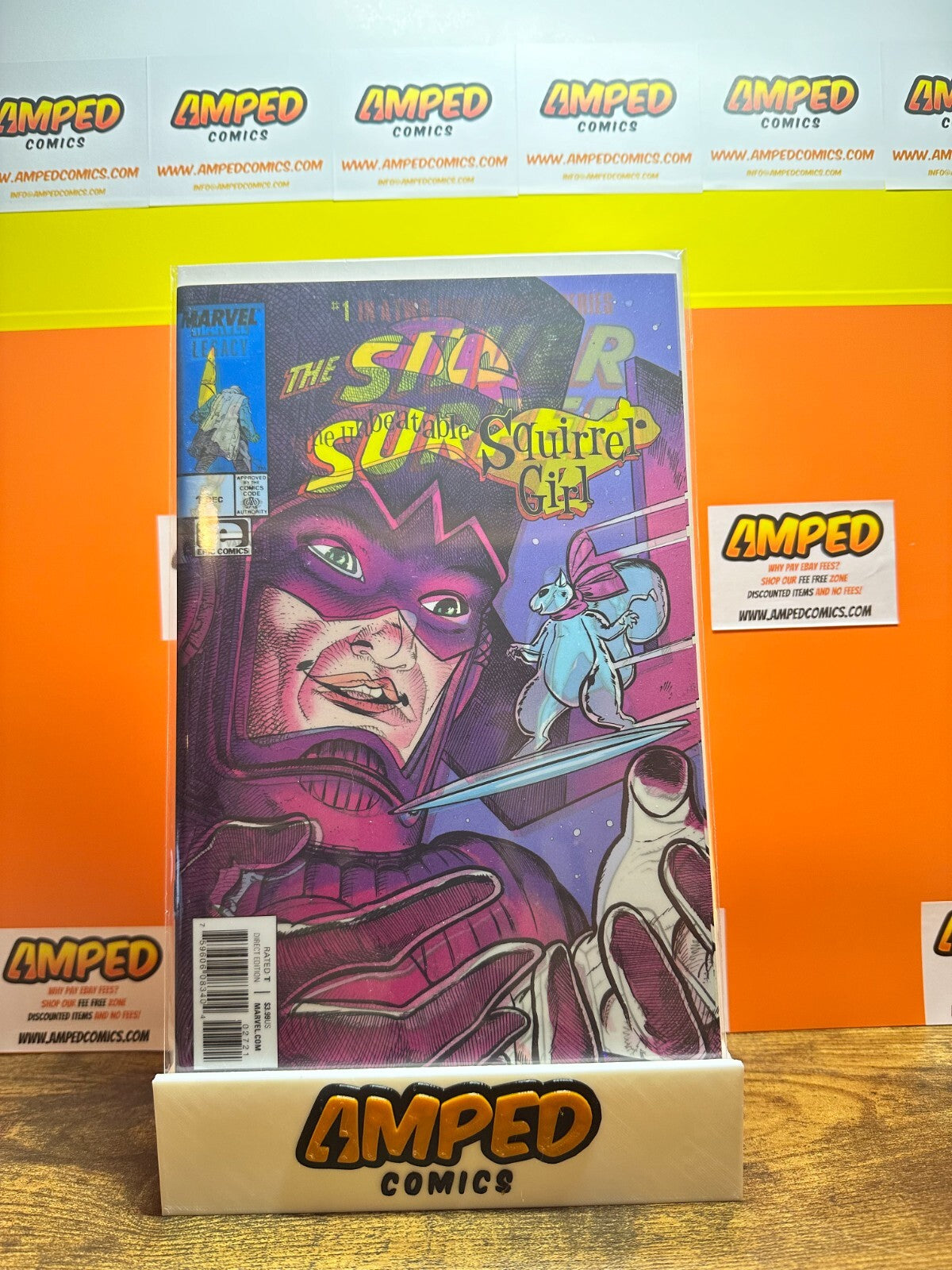 The Silver Surfer #1 The Unbeatable Squirrel Girl #027 Lenticular Variant