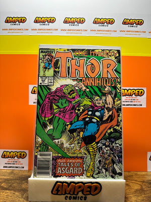 The Mighty Thor vs Annihilus #405 (Marvel Comics, 1989) “Odin Must Die!"