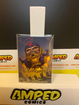 2022 UD SKYBOX MARVEL MASTERPIECES MODOK #28 LEVEL 1 BASE