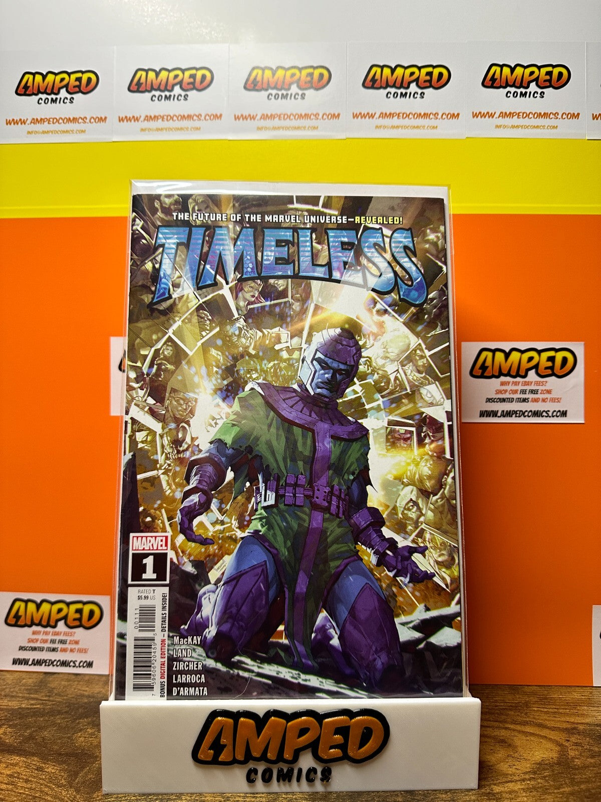 TIMELESS #1 🥇FIRST APPEARANCE OF MYRDDIN & THE TWILIGHT COURT Kael Ngu Marvel