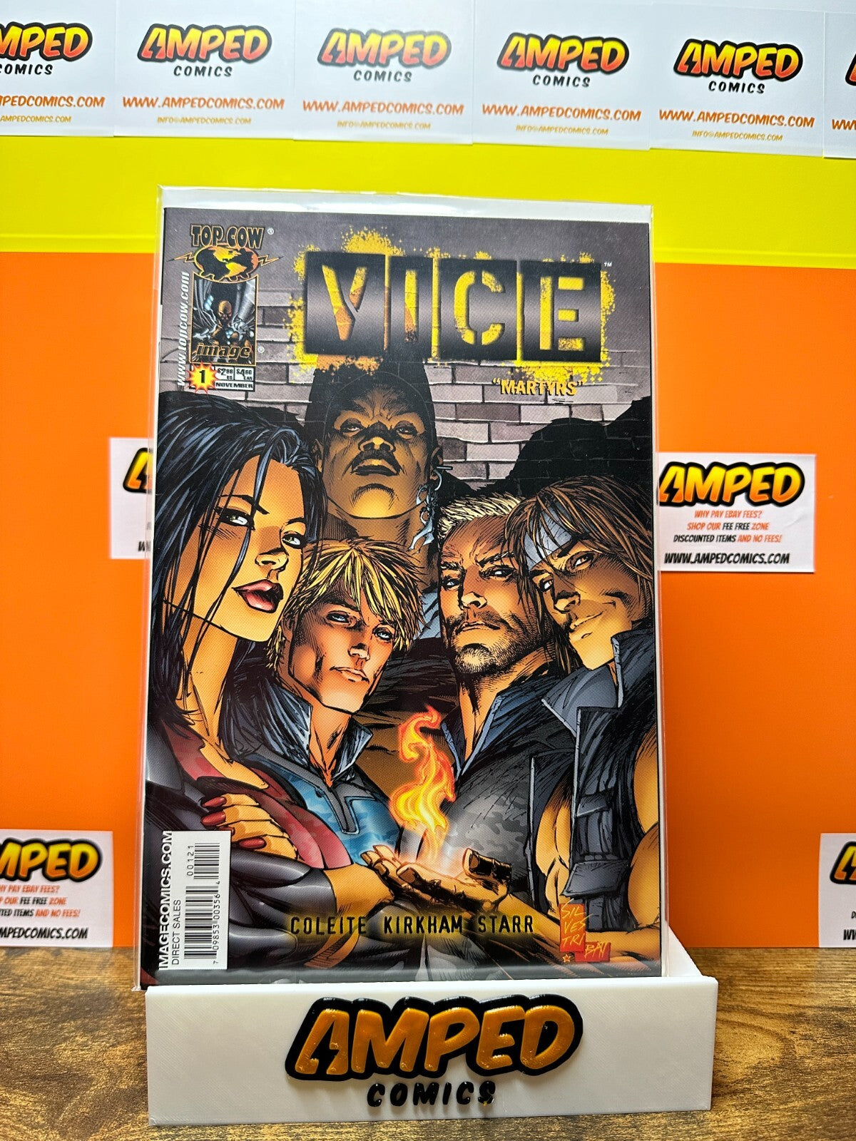 VICE #1 IMAGE TOP COW COMIC KIRKHAM STARR COLEITE 2005