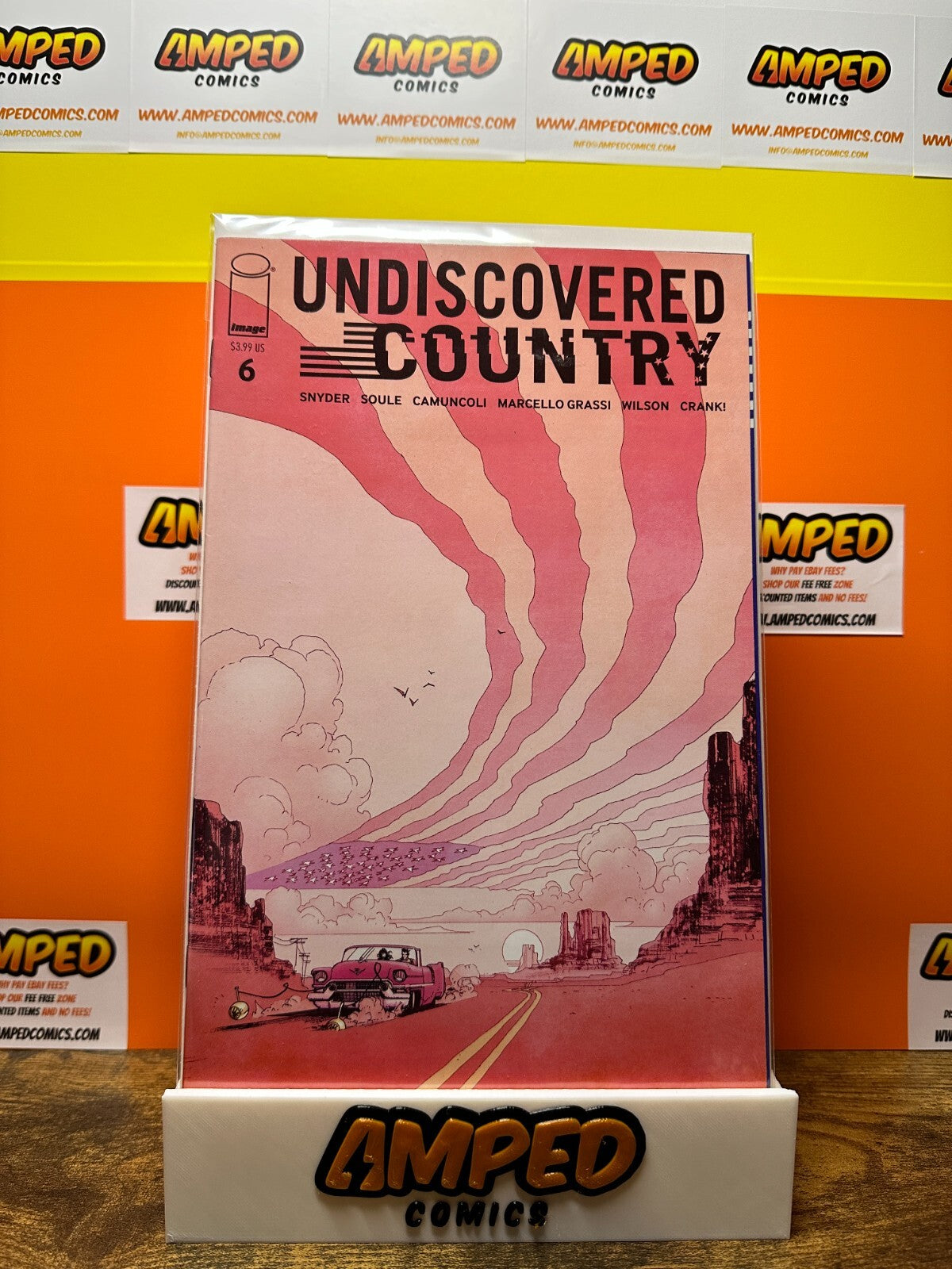 UNDISCOVERED COUNTRY 4 comic Set #2 3 4 6 iMAGE 1st print Snyder Camuncoli