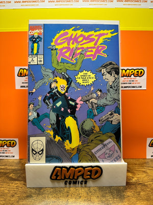 Ghost Rider #2 Vol 2 1990🔑1st app of Blackout 🔑