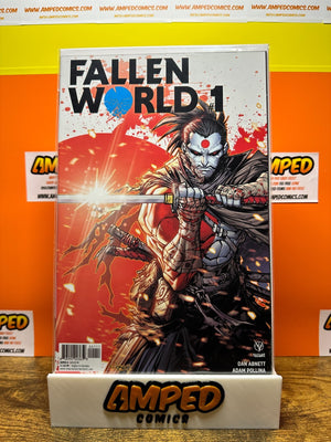 FALLEN WORLD #1 Valiant Jonboy Meyers Cover A Rai Bloodshot Comic