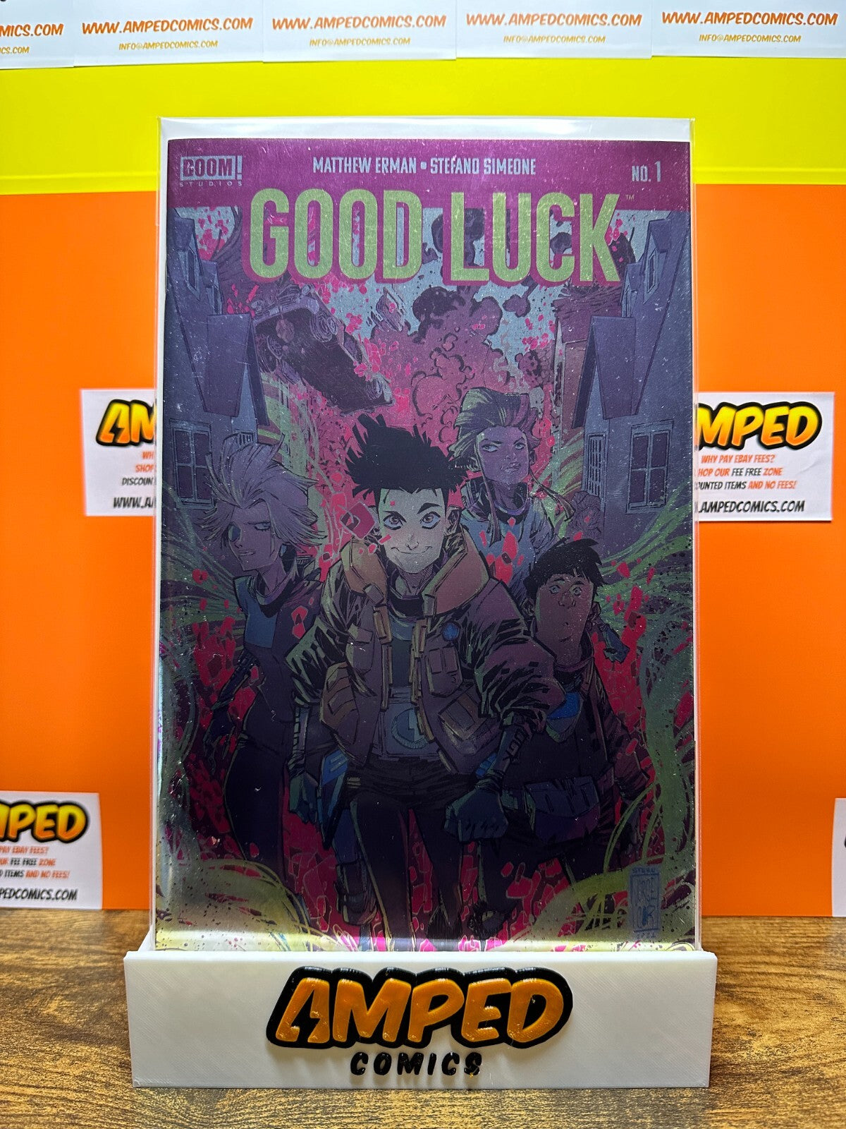 Good Luck #1 (of 5) Cvr B Corona Foil Boom! Studios Comic Book