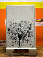 Crossover #4 1:25 Geoff Shaw Virgin Sketch Variant Cover Image Comics Cates 2021