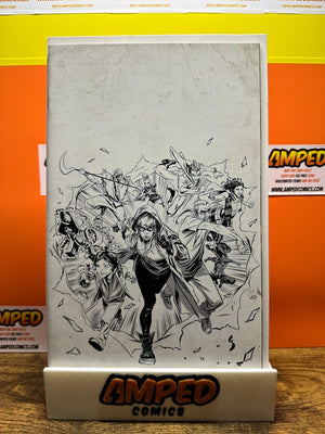 Crossover #4 1:25 Geoff Shaw Virgin Sketch Variant Cover Image Comics Cates 2021