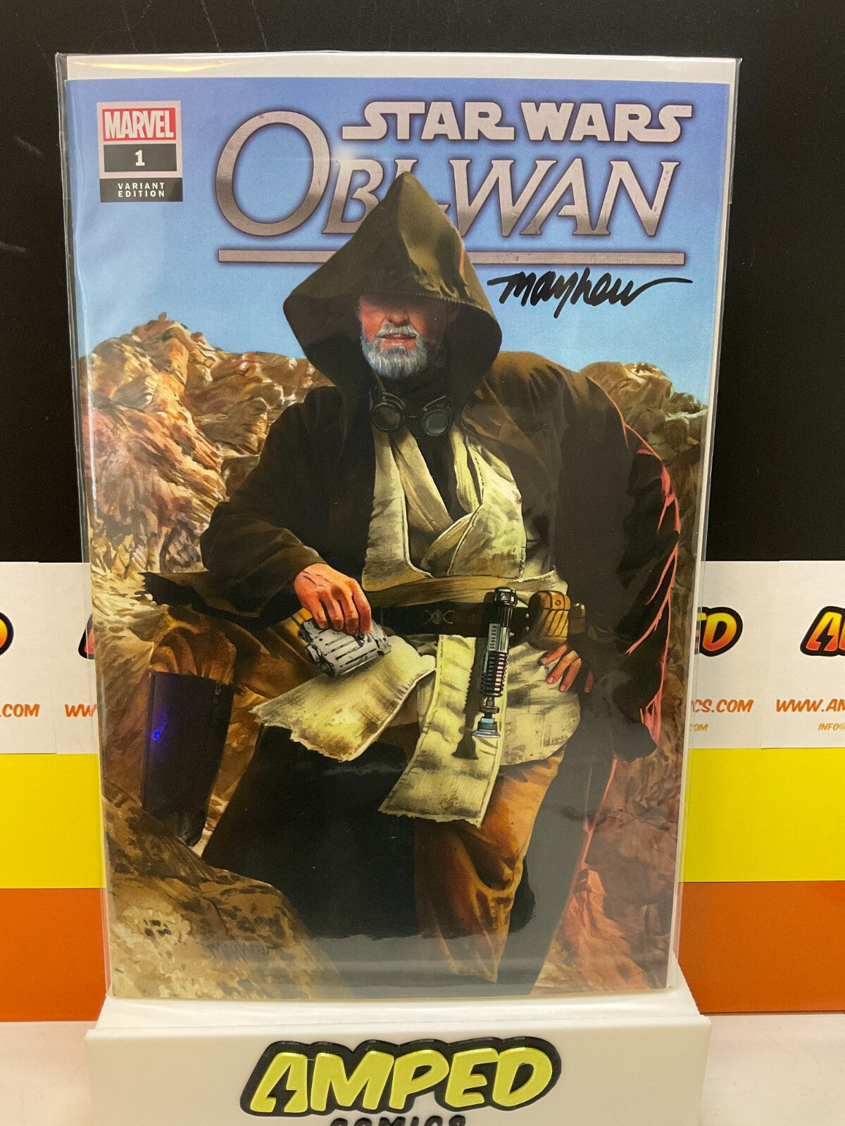 STAR WARS: OBI-WAN KENOBI #1 Mike Mayhew Studio Variant Cover A Signed with COA