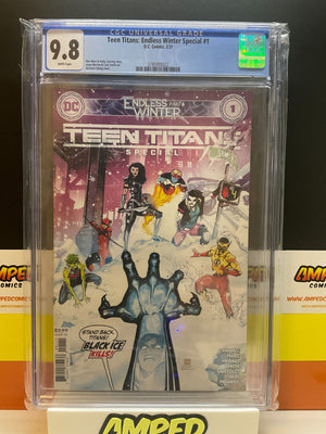 Teen Titans Endless Winter Special #1 CGC 9.8 1st First Print Chang Cover