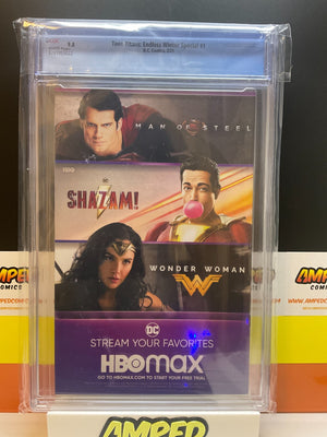 Teen Titans Endless Winter Special #1 CGC 9.8 1st First Print Chang Cover