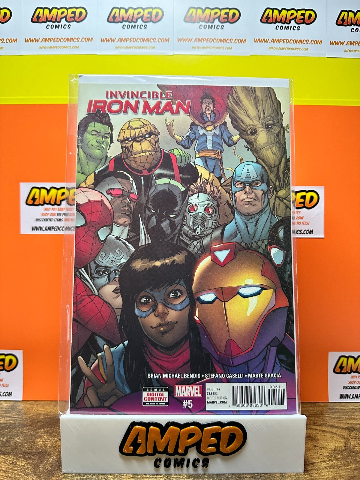 Invincible Iron Man Vol 3 #5 (2017) Marvel Comics