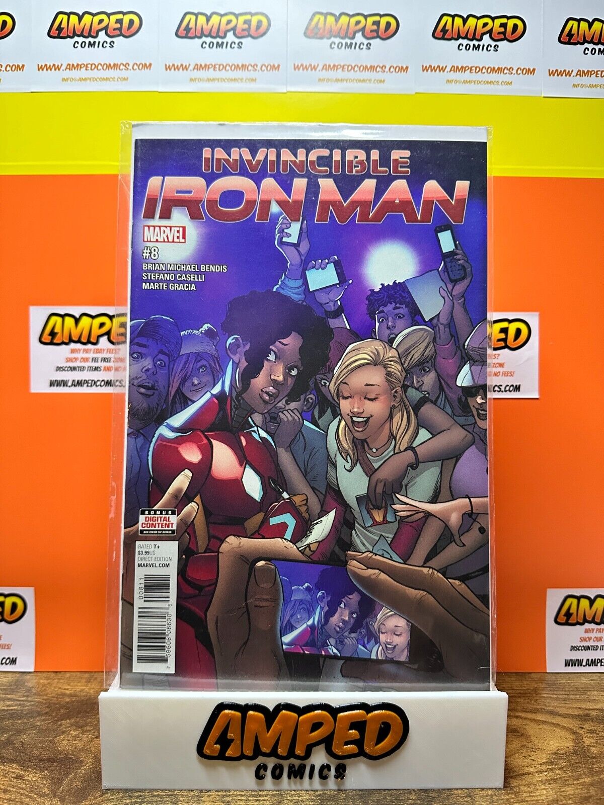 Invincible Iron Man Vol 3 #8 (2017) Marvel Comics