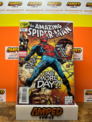Amazing Spider-Man #544 Marvel 2007 Straczynski Mephisto One More Day Part 1