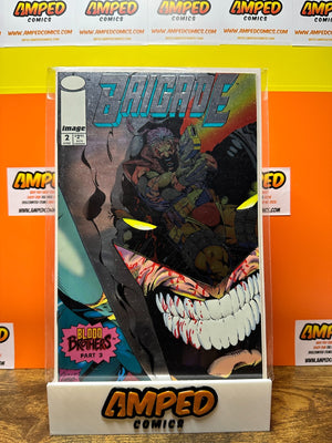 BRIGADE #1 & 2 (1993) IMAGE COMICS 2 BOOK LOT!