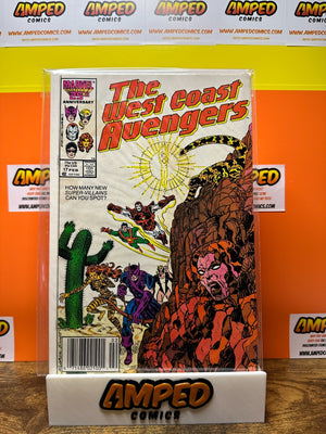 West Coast Avengers #17 (1987) MARVEL KEY!!  1st appearance of Sunstroke