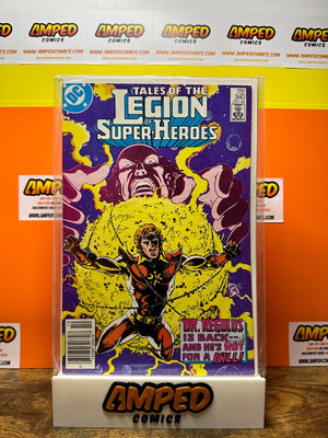 TALES OF THE LEGION OF SUPER-HEROES # 340 (DR. REGULUS is Back, OCT 1986)
