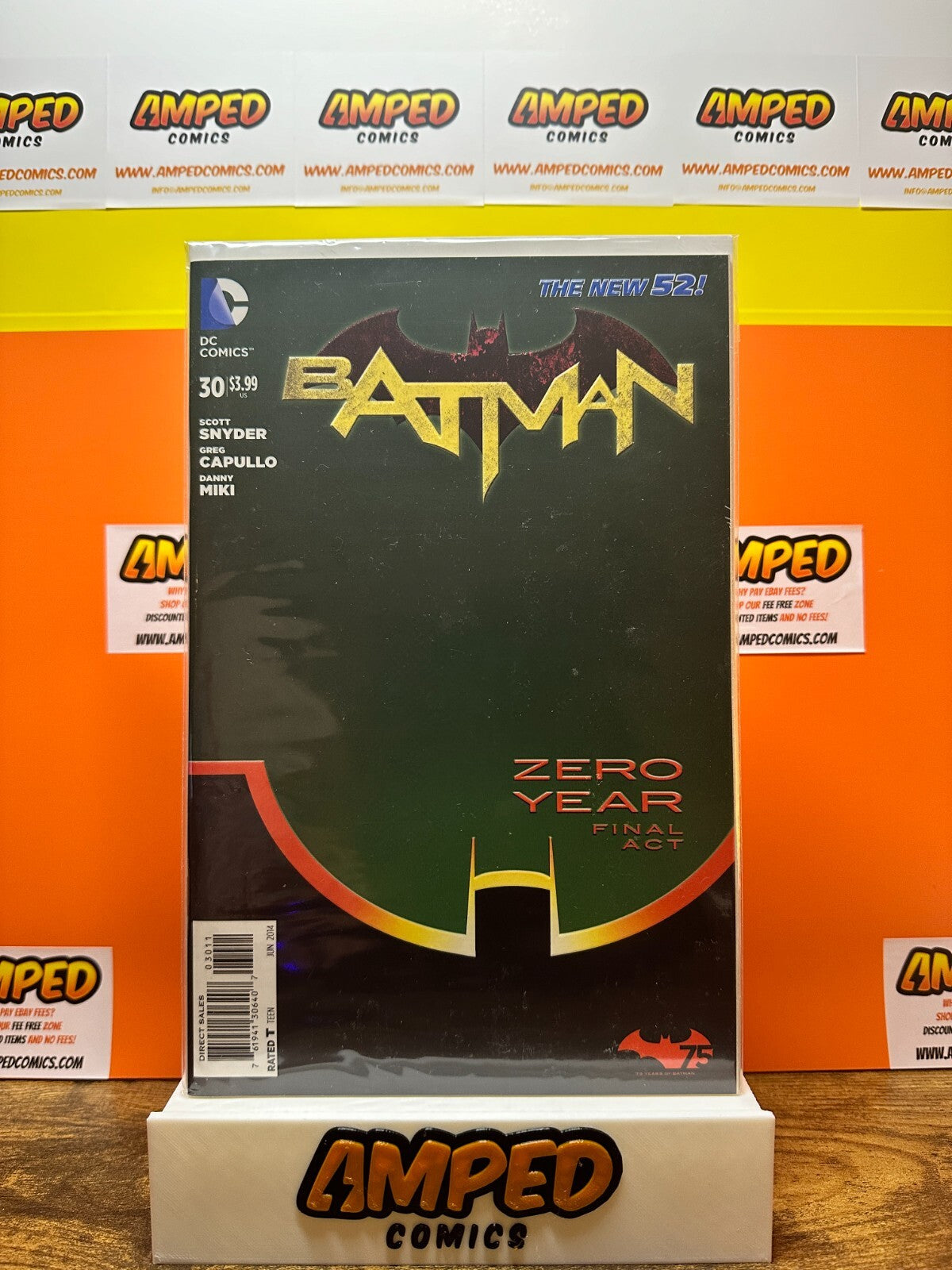 Batman #30 DC Comics 2014 New 52 Zero Year Riddler Snyder & Capullo