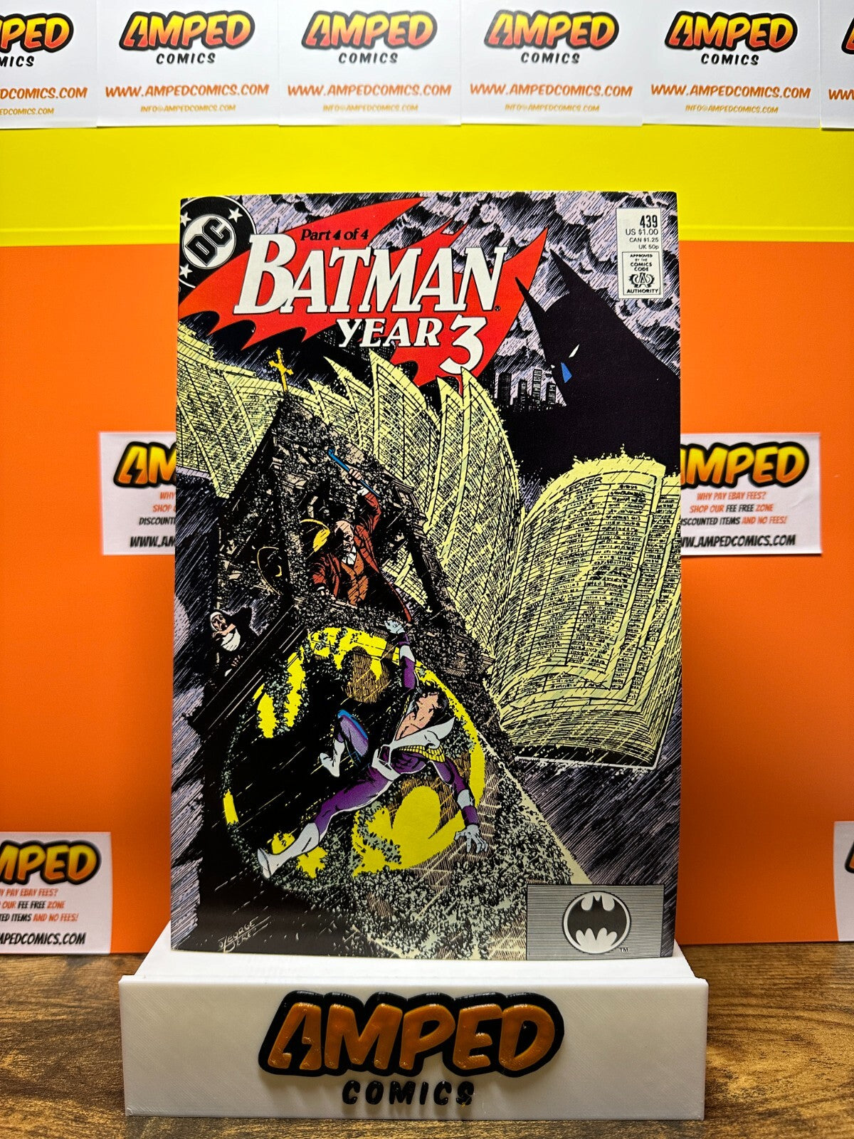 Batman #437-441 (1989) LOT OF 5 BRONZE AGE COMIC BOOKS!