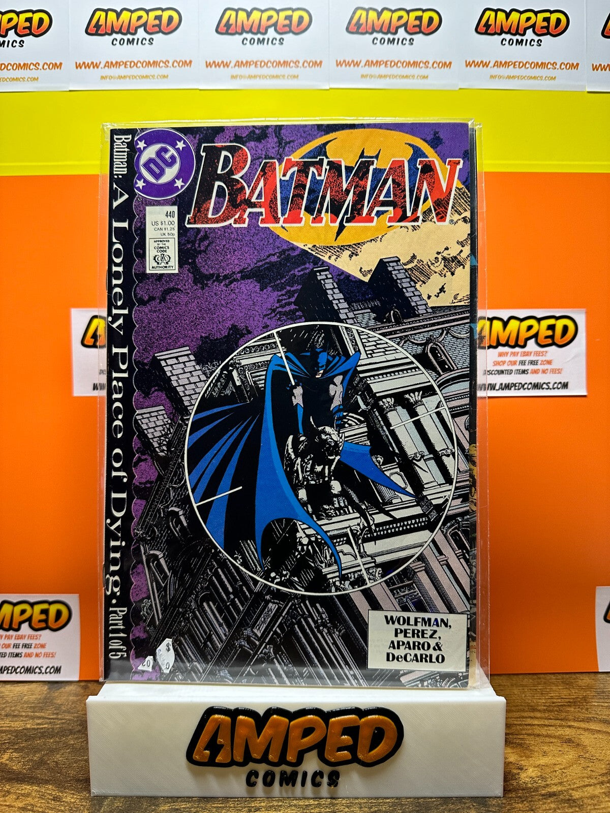 Batman #437-441 (1989) LOT OF 5 BRONZE AGE COMIC BOOKS!