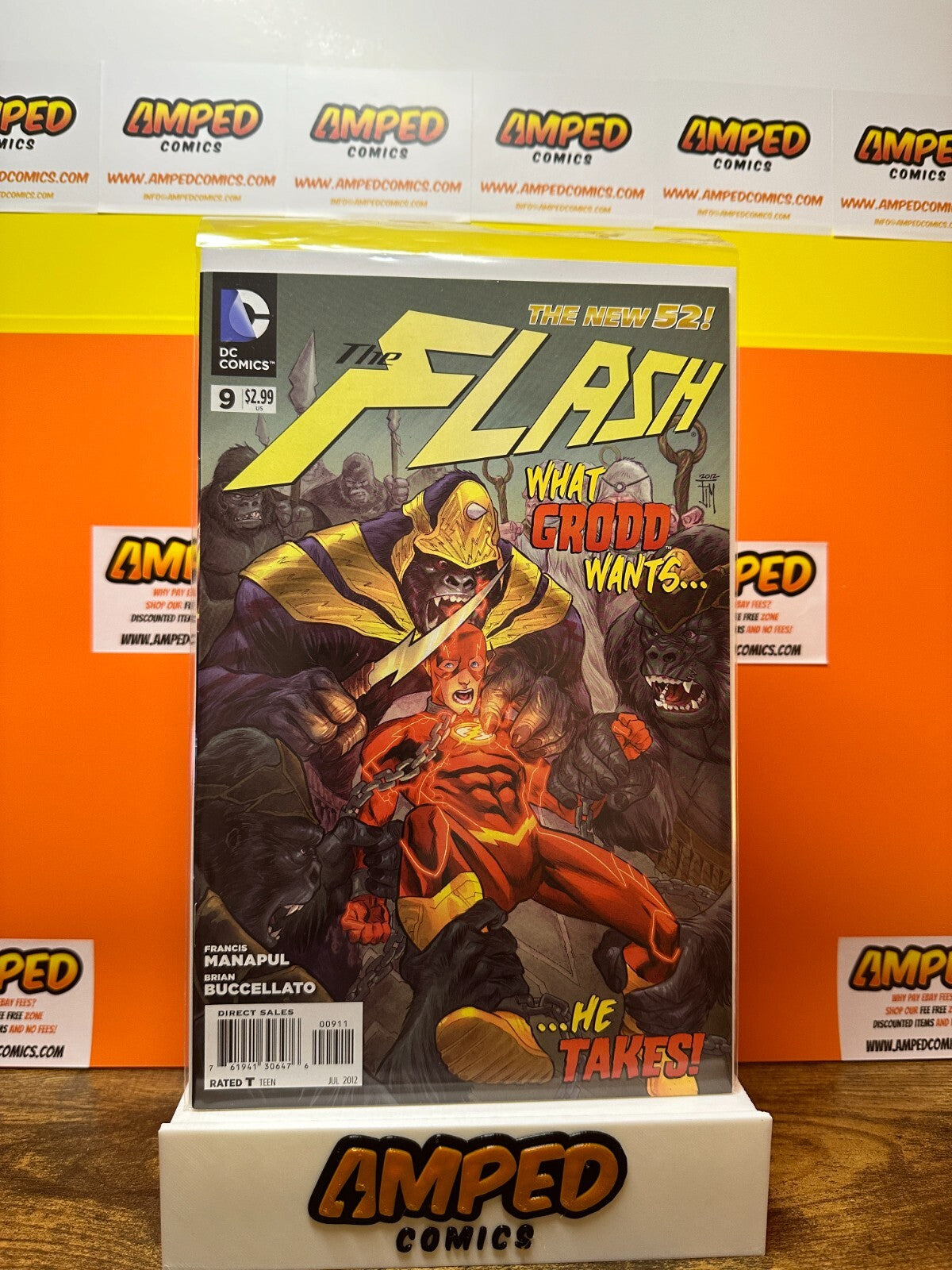 The Flash #5-9 (New 52 DC Comics) 5 COMIC BOOK LOT! INCLUDES KEYS!