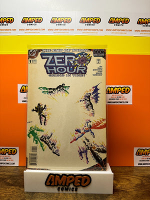 Zero Hour: Crisis in Time! #0-3 (1994 DC Crossover) 4 COMIC LOT INCLUDES KEYS!