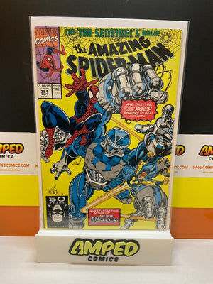 Marvel Comics Amazing Spider-Man #351 Bagley Nova New Warriors - C