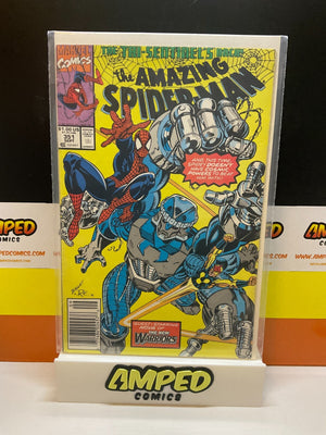 Marvel Comics Amazing Spider-Man #351 Bagley Nova New Warriors - E