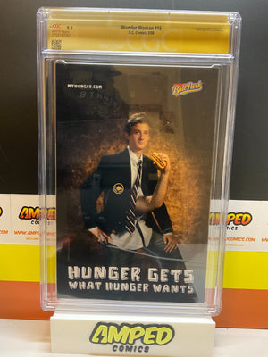 Wonder Woman #16 (2008) CGC 9.8 - Signature Series Signed Terry Dodson!