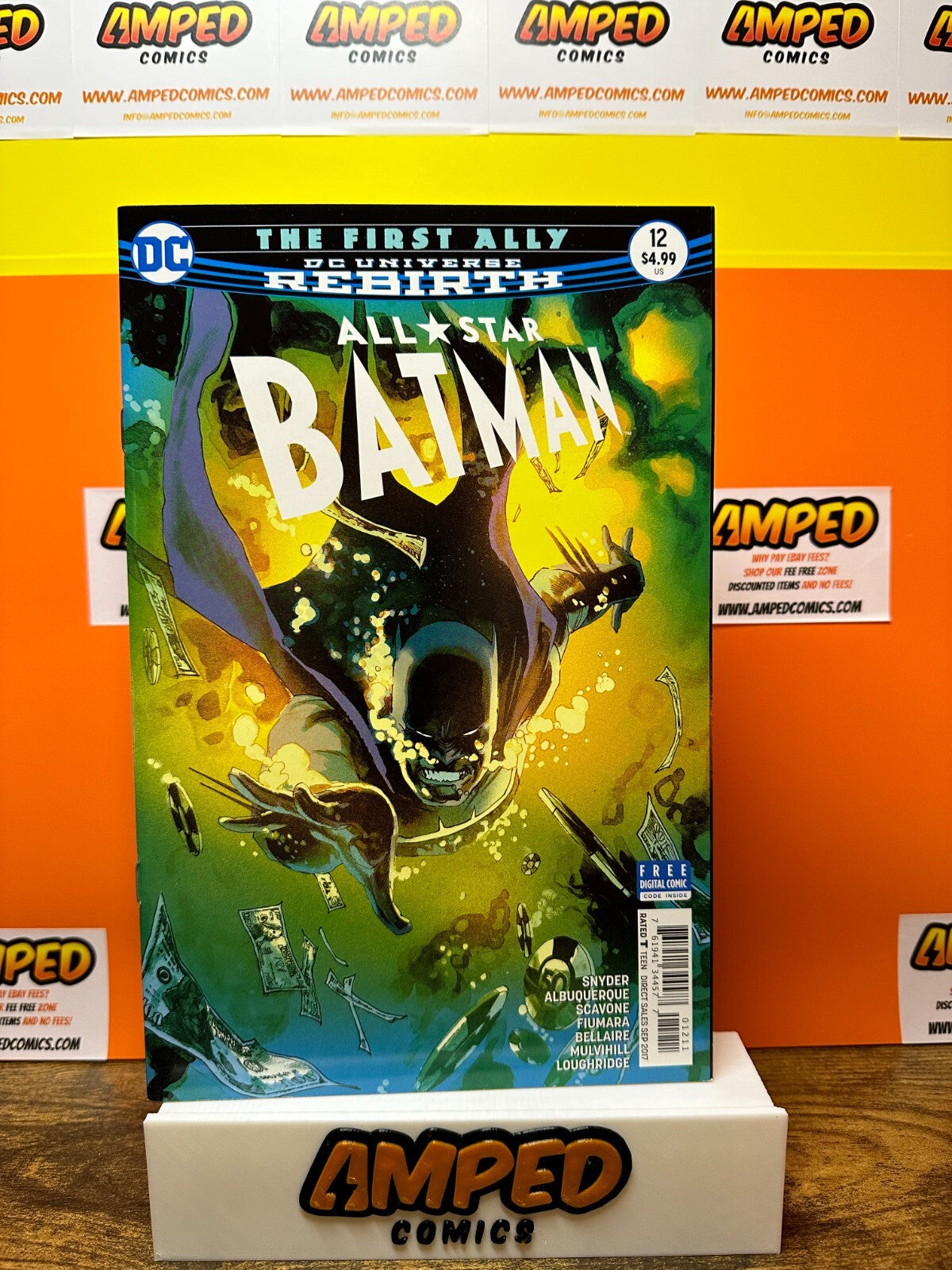 All Star Batman #10-12 Rebirth First Ally DC Comics