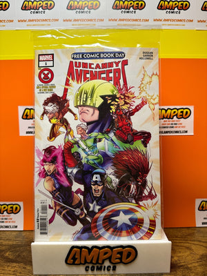 Uncanny Avengers X-Men 1 Unstamped FCBD Free Comic Book Day