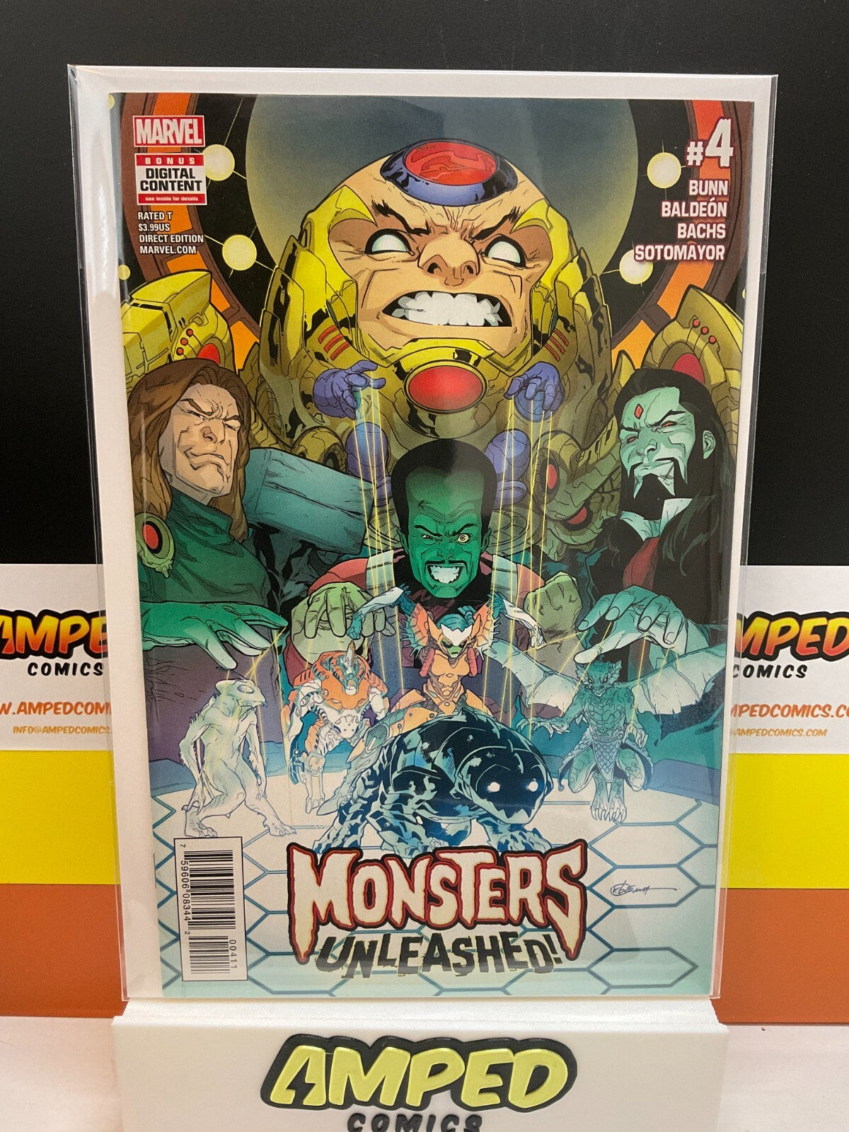 Monsters Unleashed #4 2017 Marvel Comics