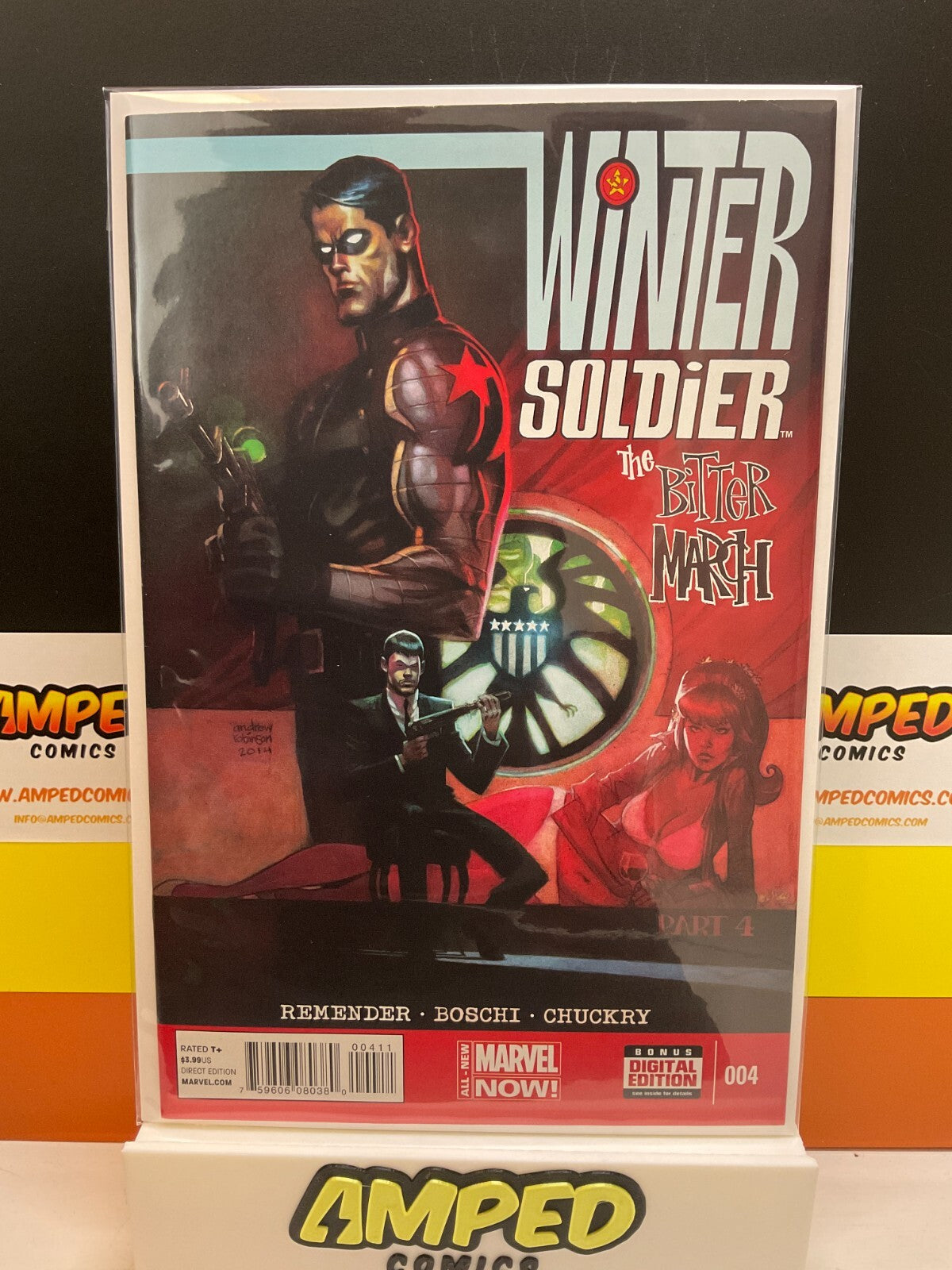 Winter Soldier The Bitter March #4 Marvel Comics 2014