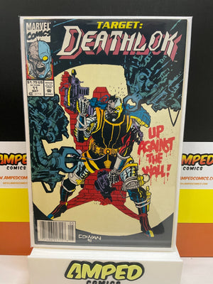 Deathlok #11 May 1992 Up Against The Wall Target Marvel Comics Comic Book