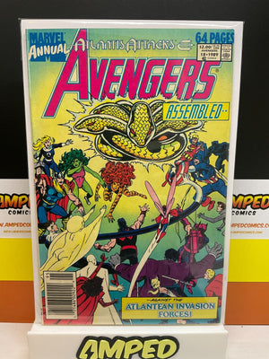 Avengers Annual #18 Direct Market Edition ~ 1989 Marvel Comics - A