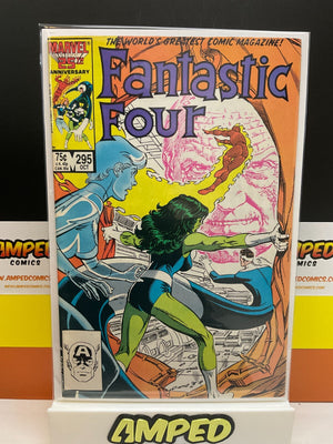 Fantastic Four 295 Jerry Ordway cover Marvel 1986
