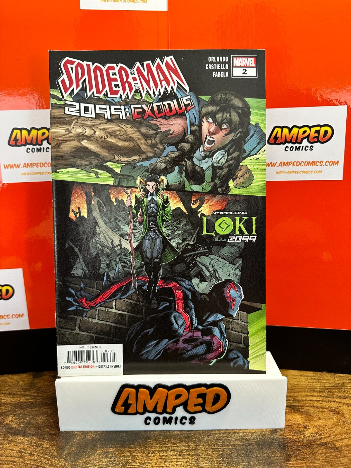 Spider-Man 2099 Exodus #2 **KEY** 1st appearance of Valkyrie 2099