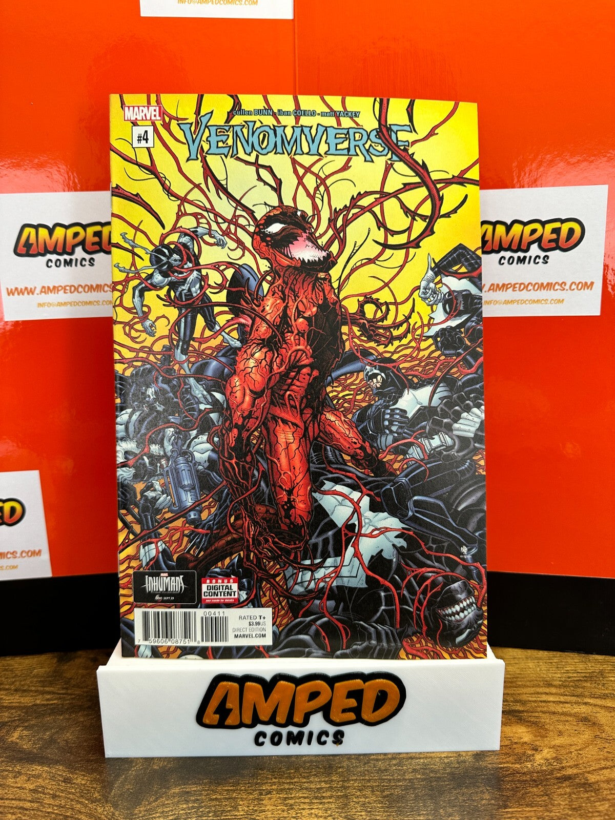 Venomverse #4 Regular Nick Bradshaw Cover Marvel Comics