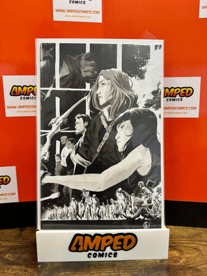 Image Comics THE WALKING DEAD #127 15th Anniversary B&W virgin variant