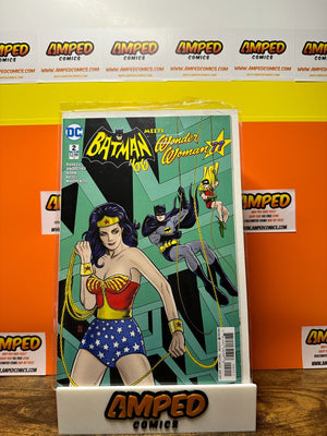 BATMAN 66 meets WONDER WOMAN 77 #1-6 COMPLETE SET (2017) #1 SIGNED BY ANDREYKO