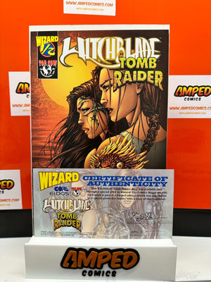 WITCHBLADE TOMB RAIDER #1/2 Wizard EXCLUSIVE Michael Turner Cover
